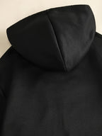 [Villa Joy Water OBM] 6pcs Set Solid Color Basic Hooded Sweatshirt Set Unisex Multi-Color Loose Pullover with Kangaroo Pocket Basic Style Autumn Winter Hoodie Combination - Brown+Royal Blue+Light Gray+Dark Green+Pink+Black
