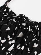 Vintage Off-Shoulder Fashion Women'S Dress - Black