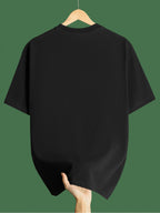 2026 Men'S Casual Short Sleeve T-Shirt with Hand-Painted Multi-Color Square Pattern Design - Summer Round Neck Tee Suitable for Beach, Picnic, And Casual Wear - Hand Washable Art Top, Regular Fit, 100%, Machine Washable, Sizes S-2XL - Black