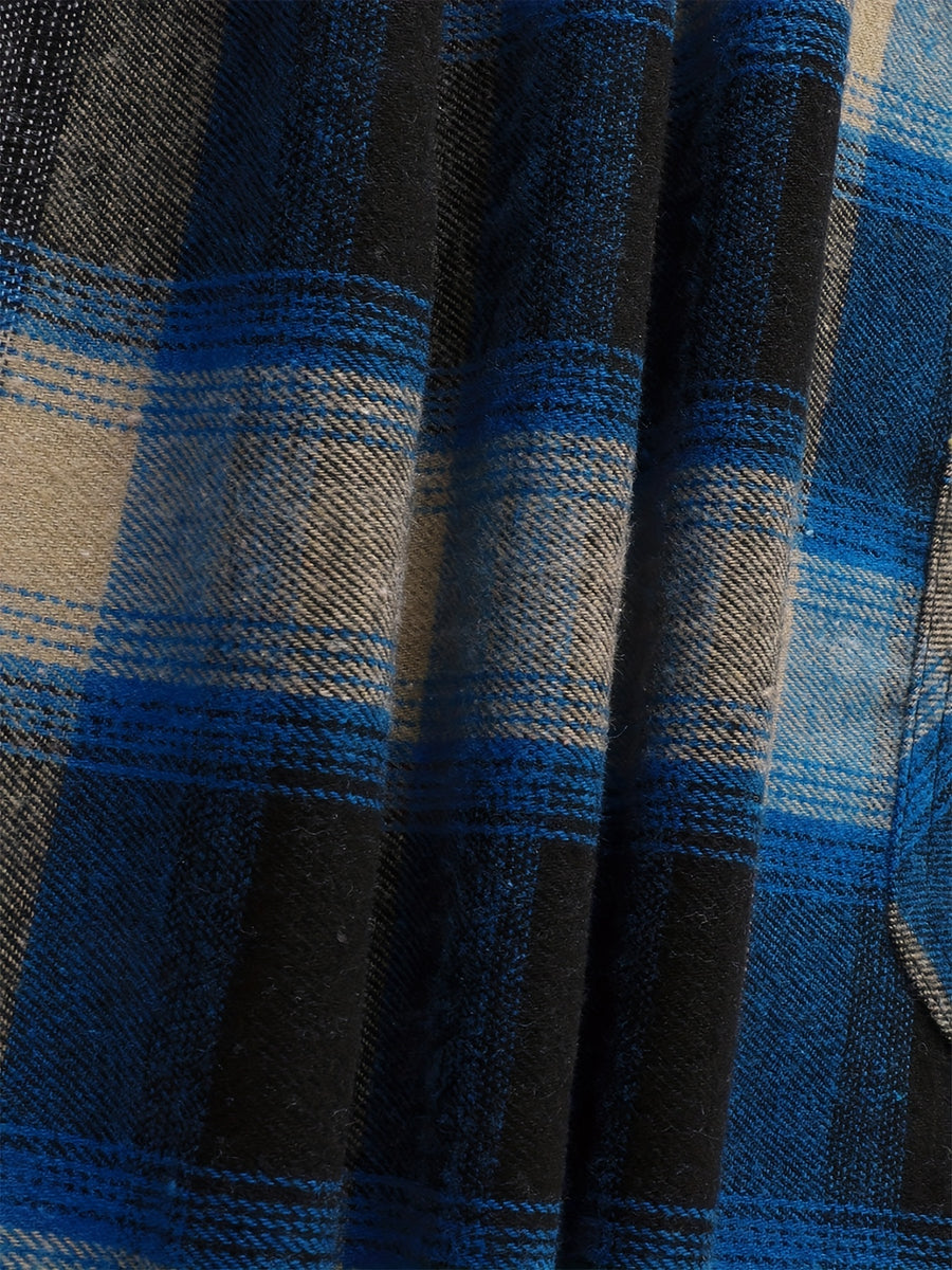 Men's Hooded Sweatshirt - Grid 7