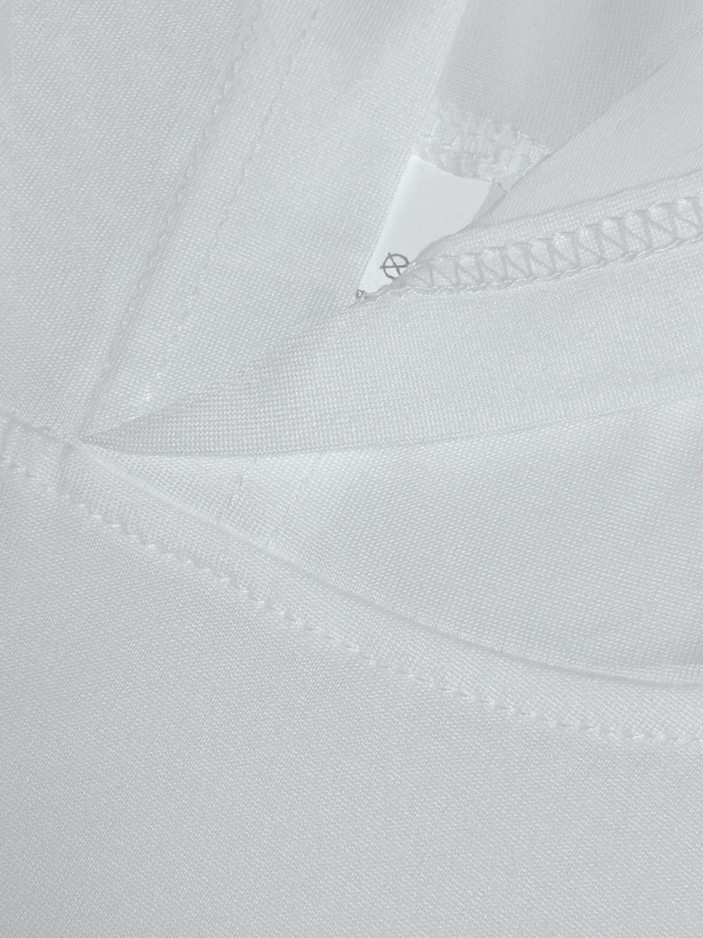 [Printed Pants - Not Faux Denim Fabric]Faux Denim Collar Print Sports Casual Style Women'S Clothing, Hooded Loose Design, Soft Comfortable Top, Elegant Fashion T-Shirt with Hooded Short Sleeves, Wearable in Spring Summer Autumn Winter - White