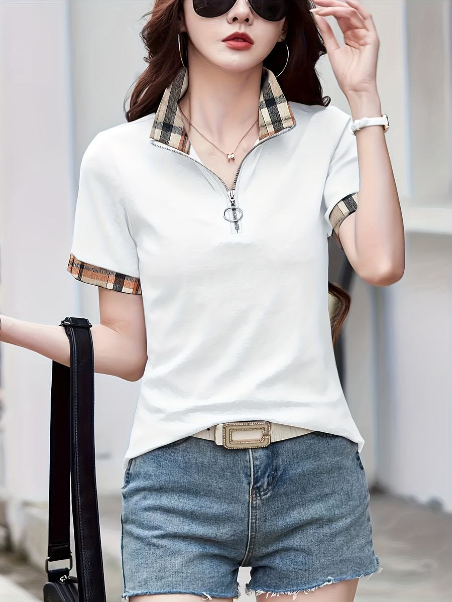 Women'S Fashion Casual Top - White
