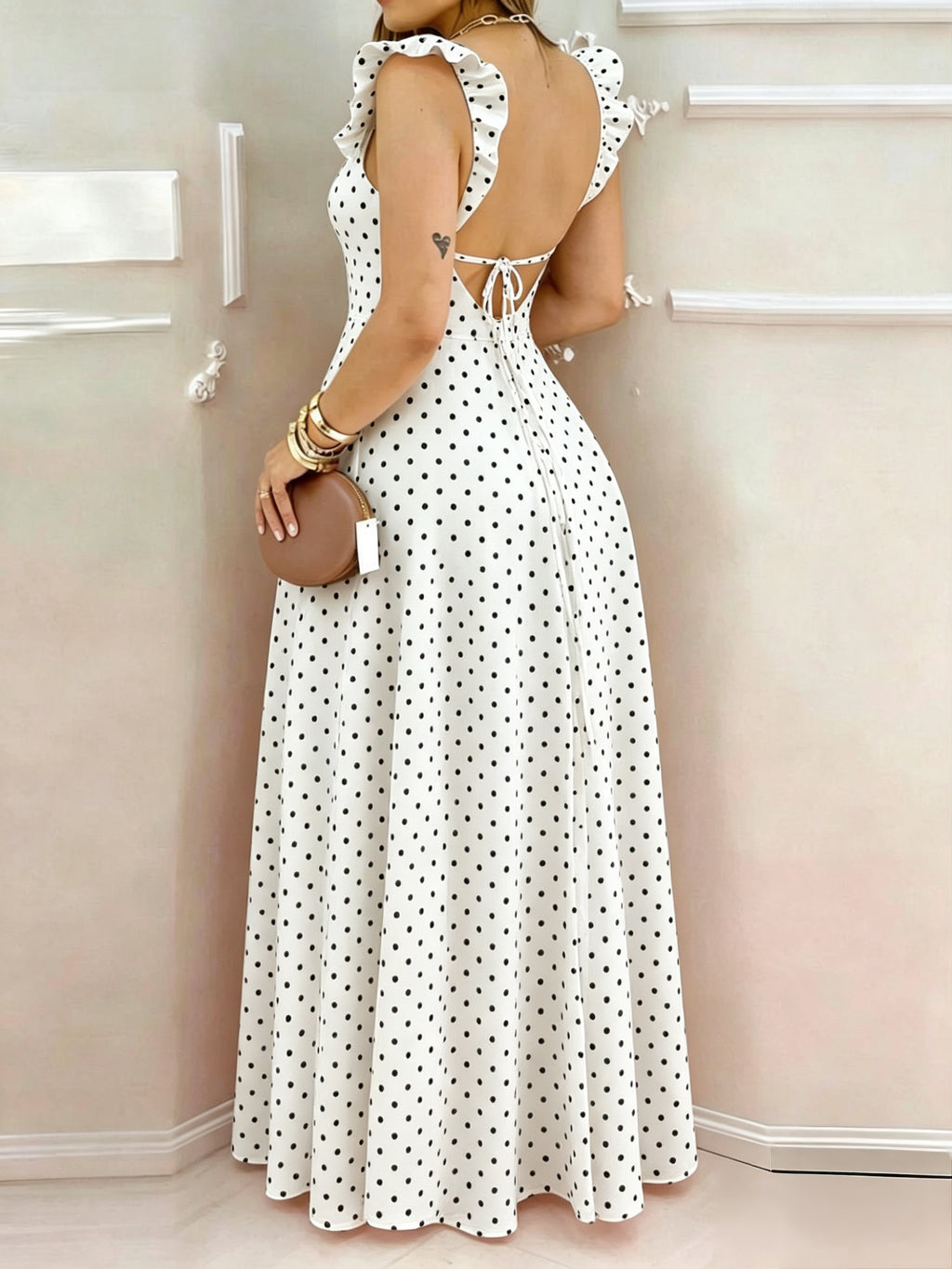 Reale White Lengthening Dress - White