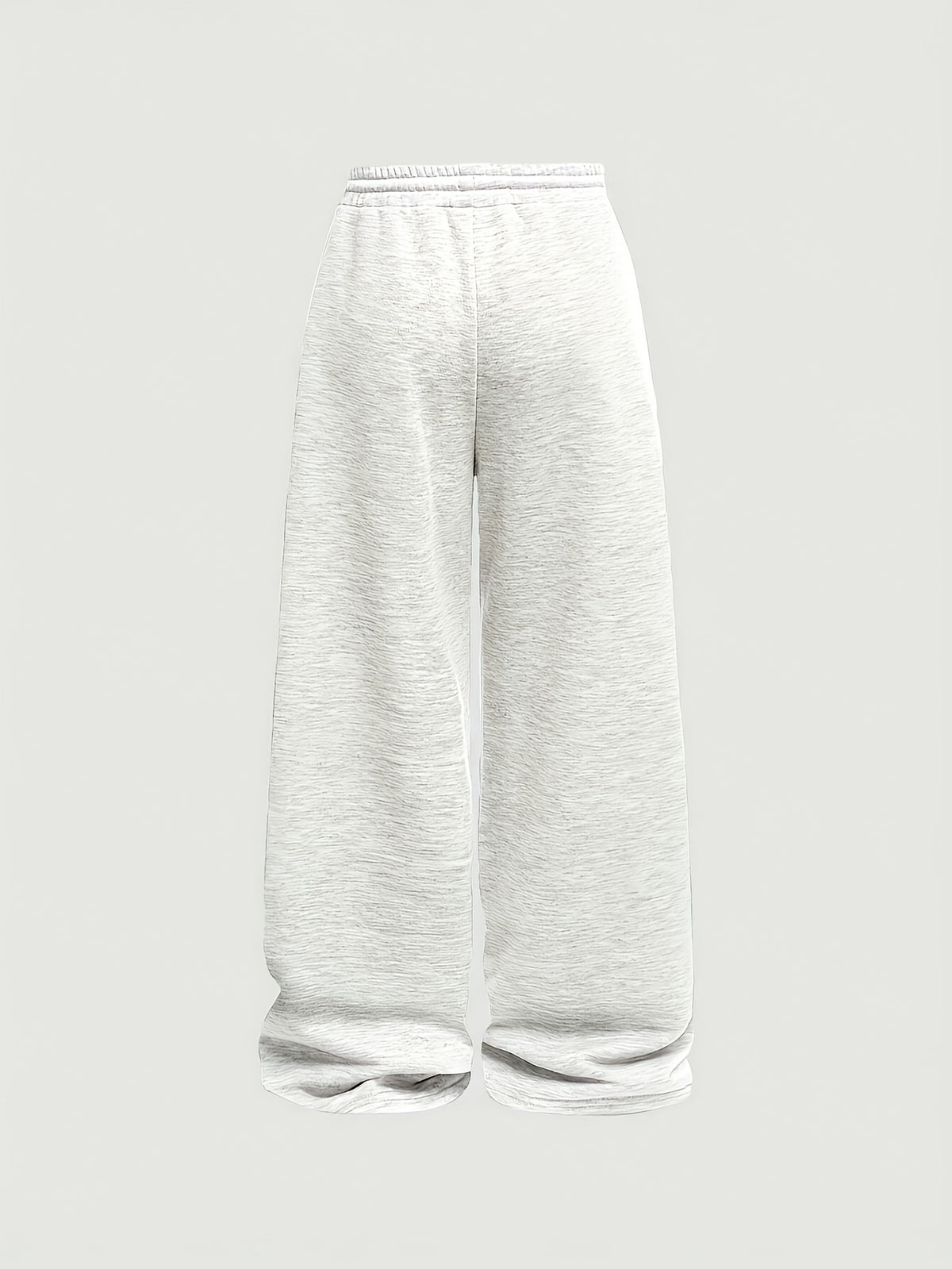 Casual Pants, Loose Wide-Leg Casual Pants, Elastic Waistband Athletic Pants, Warm Elastic Waistband Casual Pants for Women's Autumn/Winter Outerwear - No. 1 Gray