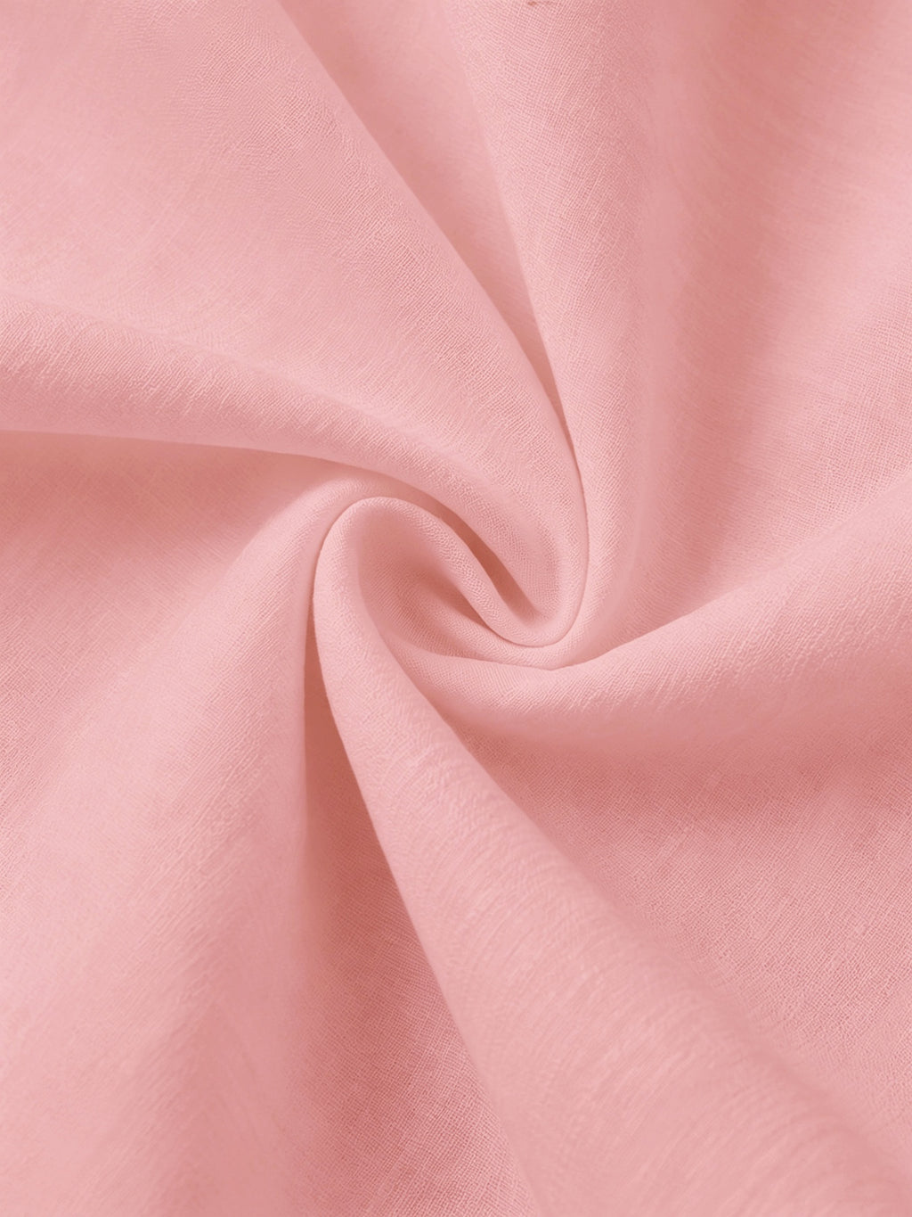 Men'S Casual Faux Linen Stand-Collar Long Sleeve Shirt, Breathable And Sweat-Absorbing Comfortable Fabric Blouse, Suitable for Outings, Parties, Beach Vacations, And Daily Wear, Machine Washable Regular Fit, Sweat-Resistant - Light Pink Color