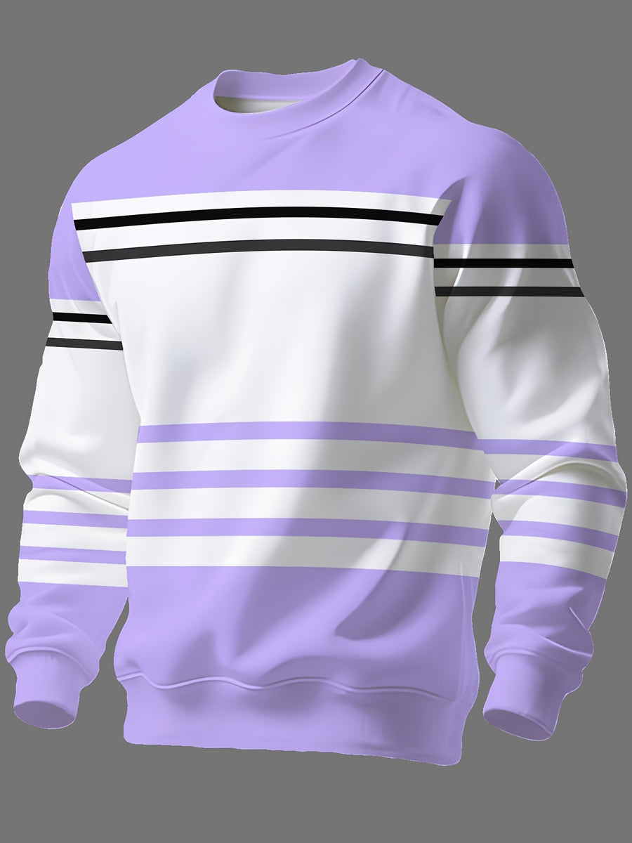 Men'S Autumn Winter New Long Sleeve Sweatshirt Men'S Casual Trendy Brand Men'S Round Neck Sweatshirt - Mixed Color 2