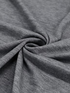 Plus Size - Plus Size - Fashionable New Polo with Buttons, Women'S Plus Size Short Sleeve T-Shirt, Unique Short Sleeves, Stylish Casual Women'S Wear, Loose Fit Clothing, Additions Not Included - Grey