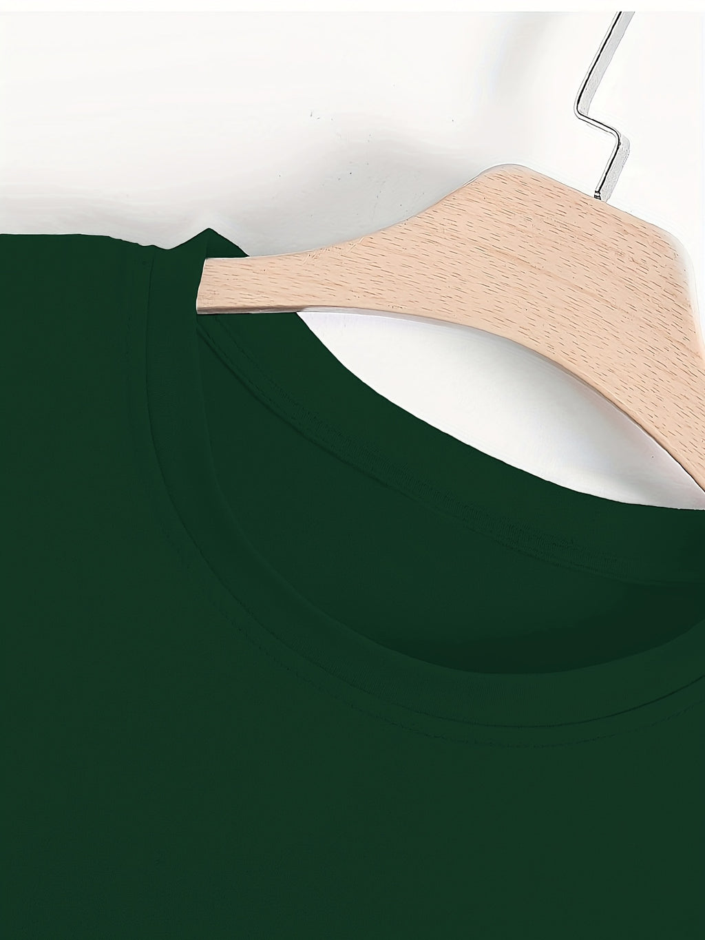 Men'S Sport Print T-Shirt, Casual Street Style, Fashionable And Versatile, Summer Short-Sleeve Round Neck Top, Suitable for Sports Enthusiasts And Urban Symbol Lovers - Dark Green