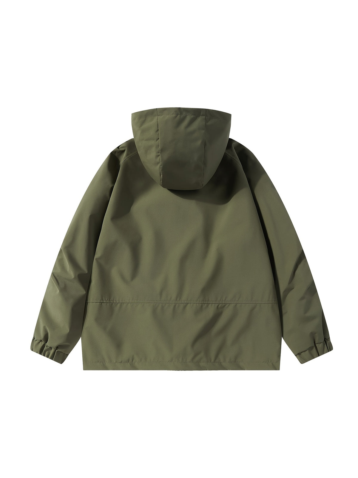 Men'S Lightweight Hooded Softshell Jacket - a Classic, Rugged, And Casual Full-Zip Coat with Multiple Pockets. Suitable for Hiking, Camping, Travel, And Daily Commuting; Ideal for Spring, Summer, And Autumn Wear. A Great Gift Choice for Men - Green