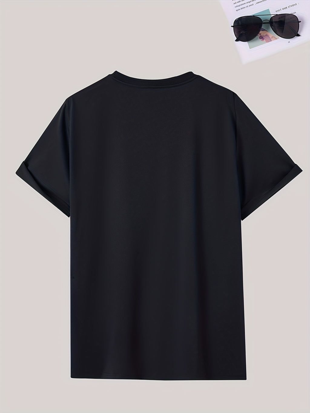 Chicago Speed 93 Fearless Men'S Round Neck T-Shirt -- Lifestyle And Performance Inspired - Black