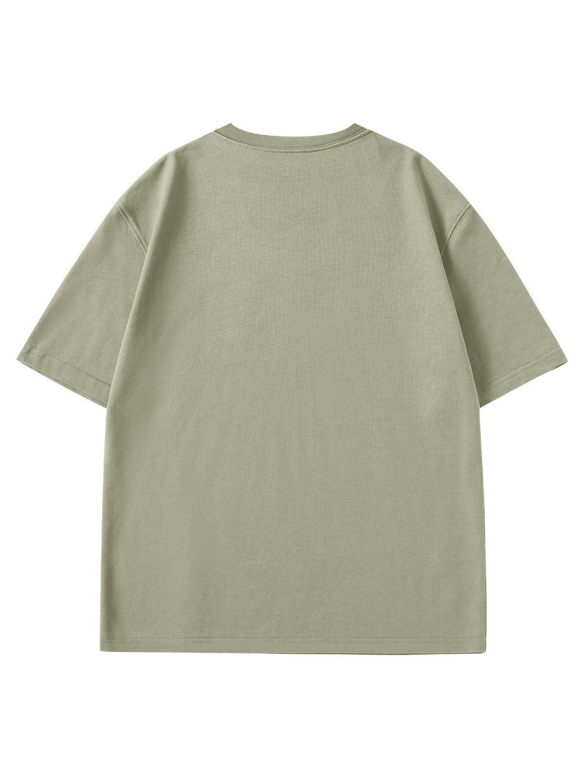 Paul Frank Summer Men's Pure Cotton Street Style Refreshing Pullover Short-Sleeve T-Shirt - Matcha Green