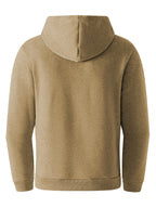 2026 Autumn Winter New Street Men'S Sweatshirt Outdoor Sports Sweatshirt Multi-Pocket Zipper Men'S Casual Print Novelty Hoodie - Khaki