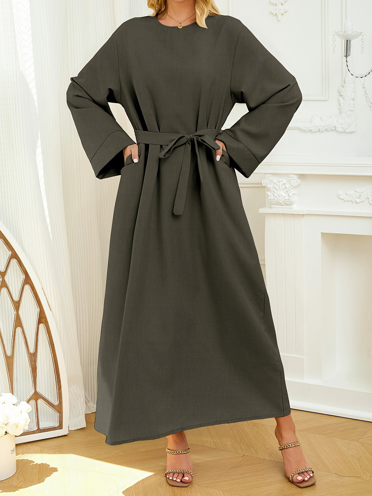 Muslim Robe - Olive