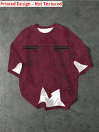 [New Style] Summer Men'S Short Sleeve T-Shirt Imitation Faux Denim Loose All-Match Round Neck Top Trendy Casual Short Sleeve Base Layer - Mixed colors