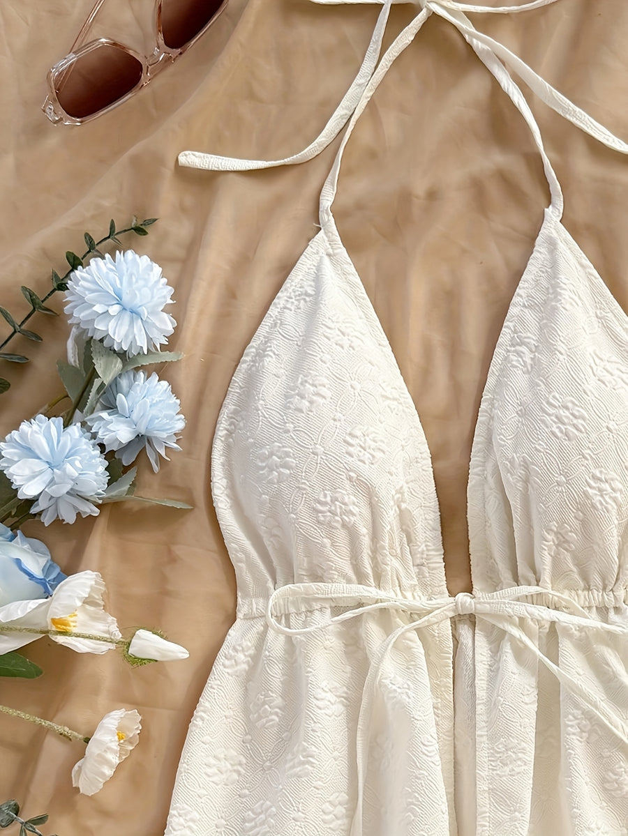 Women's Fashion Jacquard Camisole - Apricot