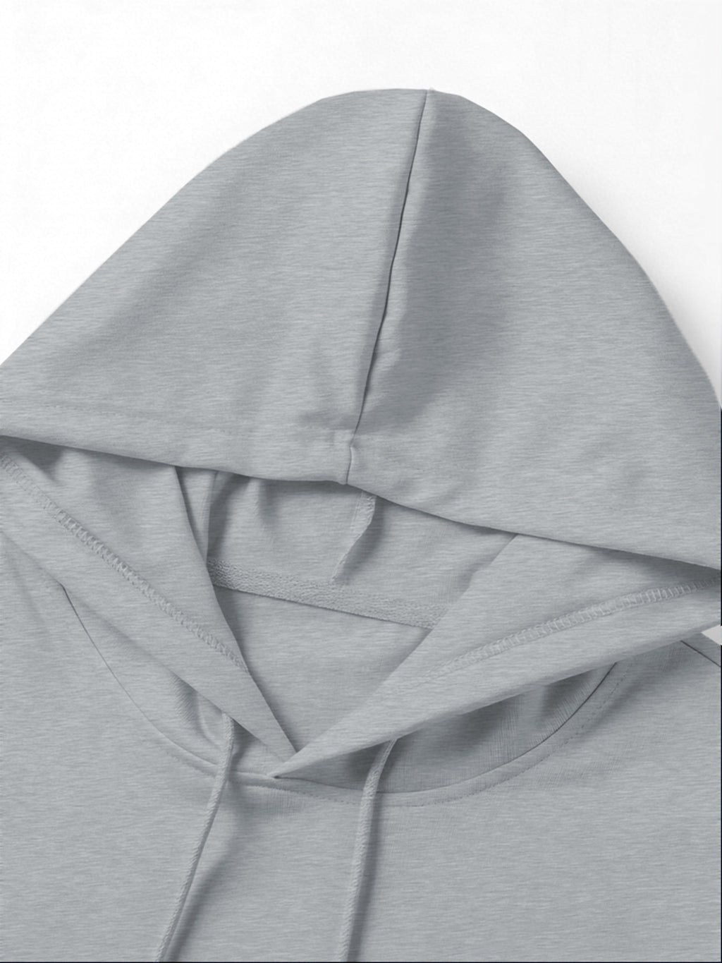 Men's Hooded Short-Sleeve Dark Graffiti Joker Print, a Summer Essential for Men. Features a Comfortable Patterned Print, Suitable for Multiple Occasions, and Is the Top Choice for Fitness and Outdoor Sports Enthusiasts - Grey