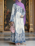New Muslim Women'S Clothing Arrives, Women'S Dress, Classic Loose Fit, Middle Eastern Traditional Robe, Elegant Muslim Long Dress, Long Abaya, Restoring The Essence of Middle Eastern Traditional Robes, Suitable for Prayer, Commuting, And Parties - Mixed colors