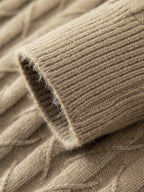 Men's Solid Color V-Neck Sweater - Thick Warm Knit Pullover Sweater Suitable for Fall/Winter, Casual Long-Sleeve Knitwear, Basic Basic Knit Sweater for Office & Casual Attire, Hand Washable, All Sizes Available - Green