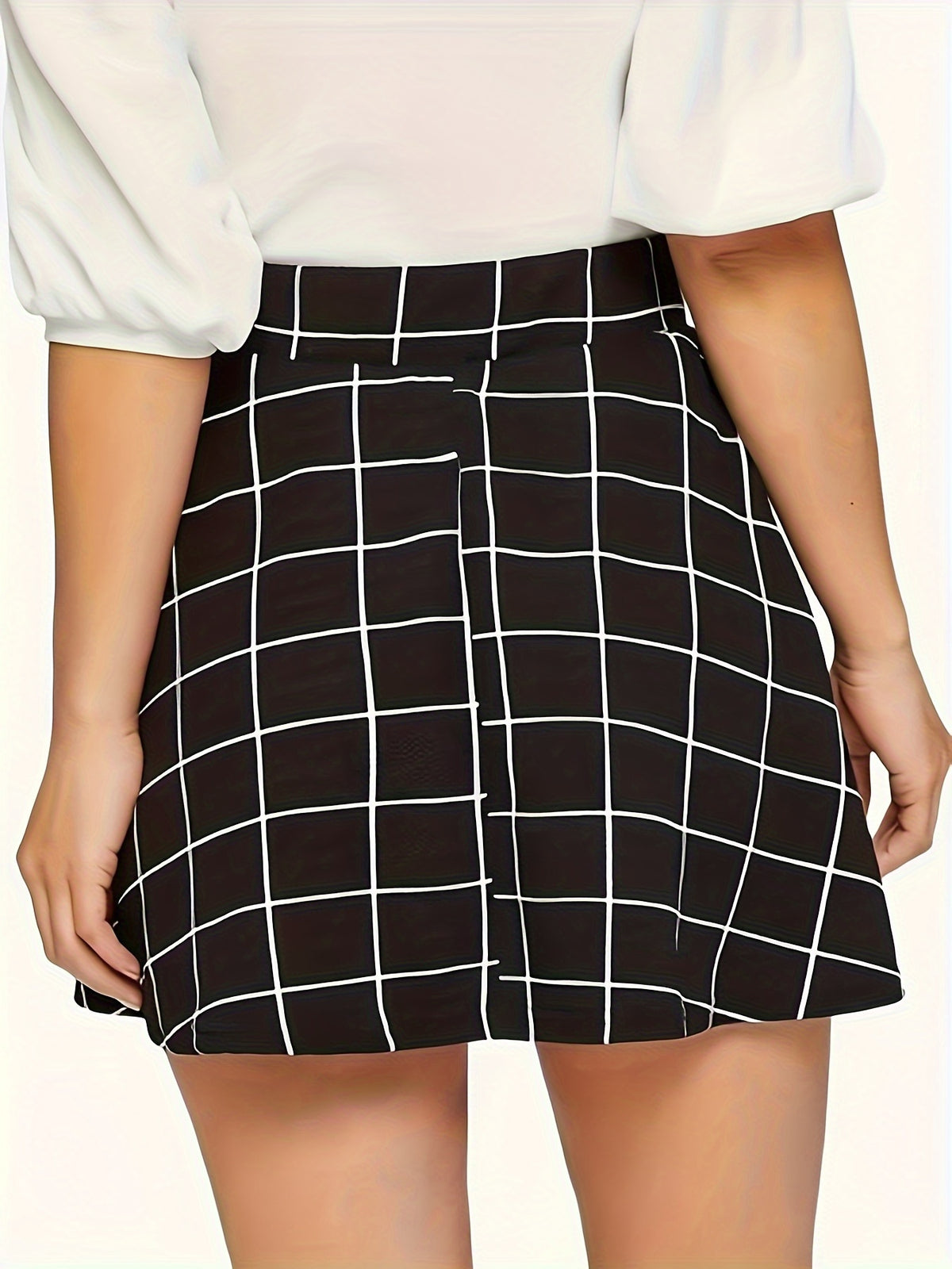Fashion Women's Skirt - Black