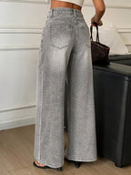 Women's Denim Jeans - Grey