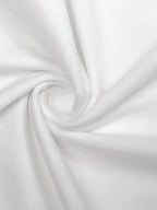 Retro Fashion Short Sleeve T-Shirt Women'S Summer Short Sleeve T-Shirt Pure Short Sleeve T-Shirt Top Design Sense Unique Loose Top Base Layer #3333 - White