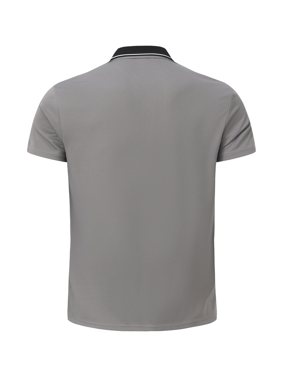 Golf Casual Sports Polo Shirt - Dark Gray