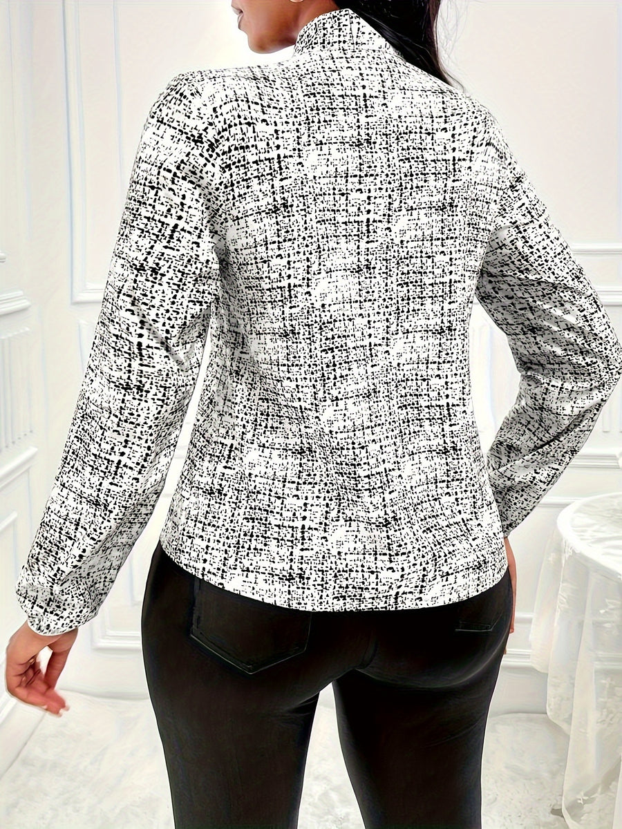 Elegant and Fashionable Women's Shirt - White
