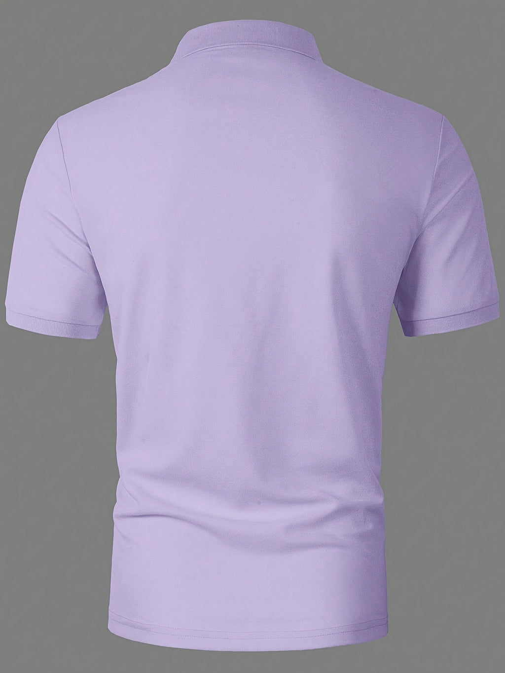Josh Rose OBM Men's Fashion Versatile Business T-Shirt - Light Purple
