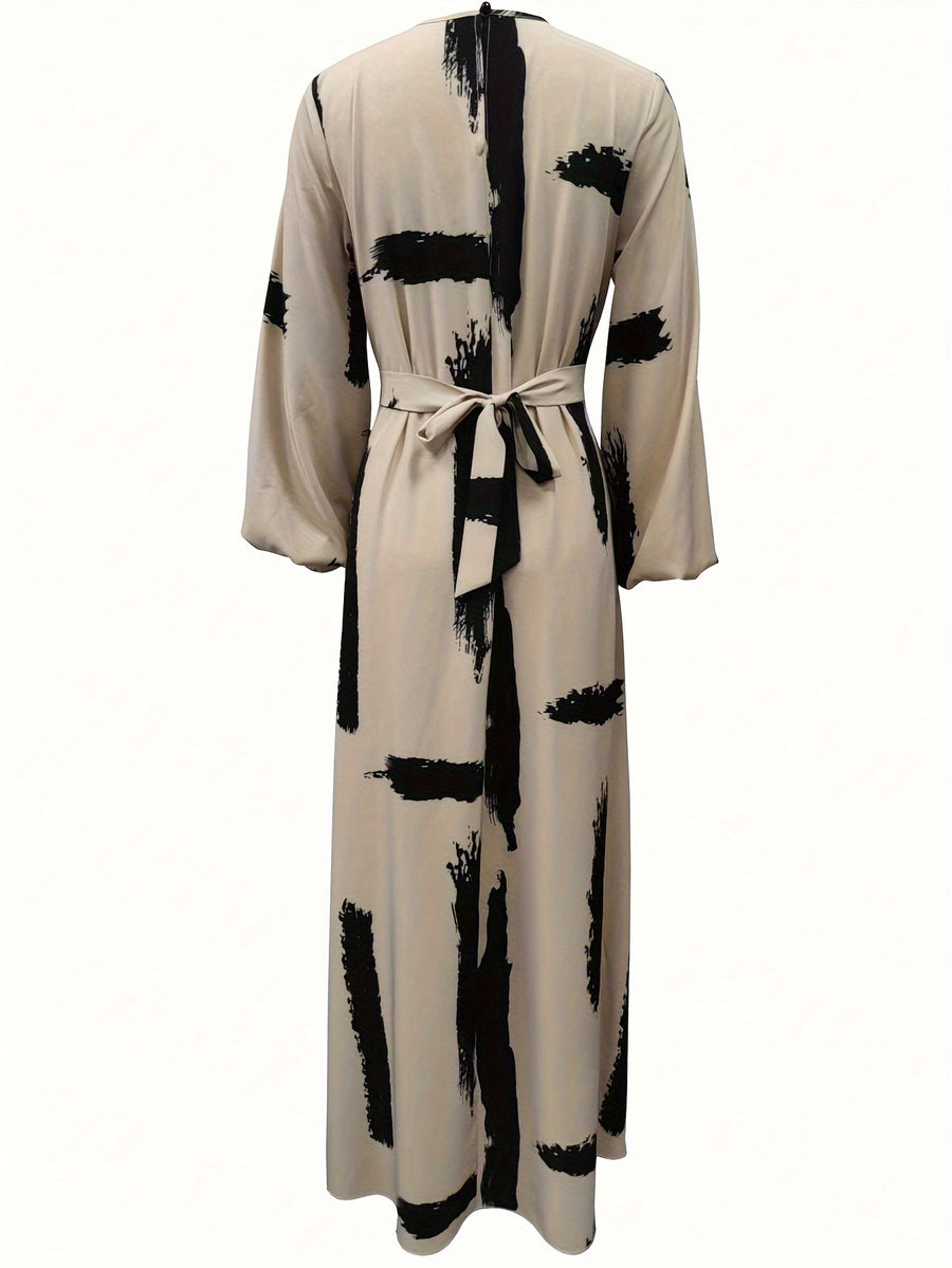 Women's Long Dress - Khaki