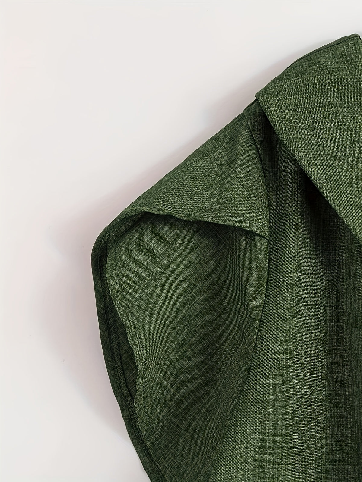 Women'S Solid Fashion Shirt for Summer - fern green
