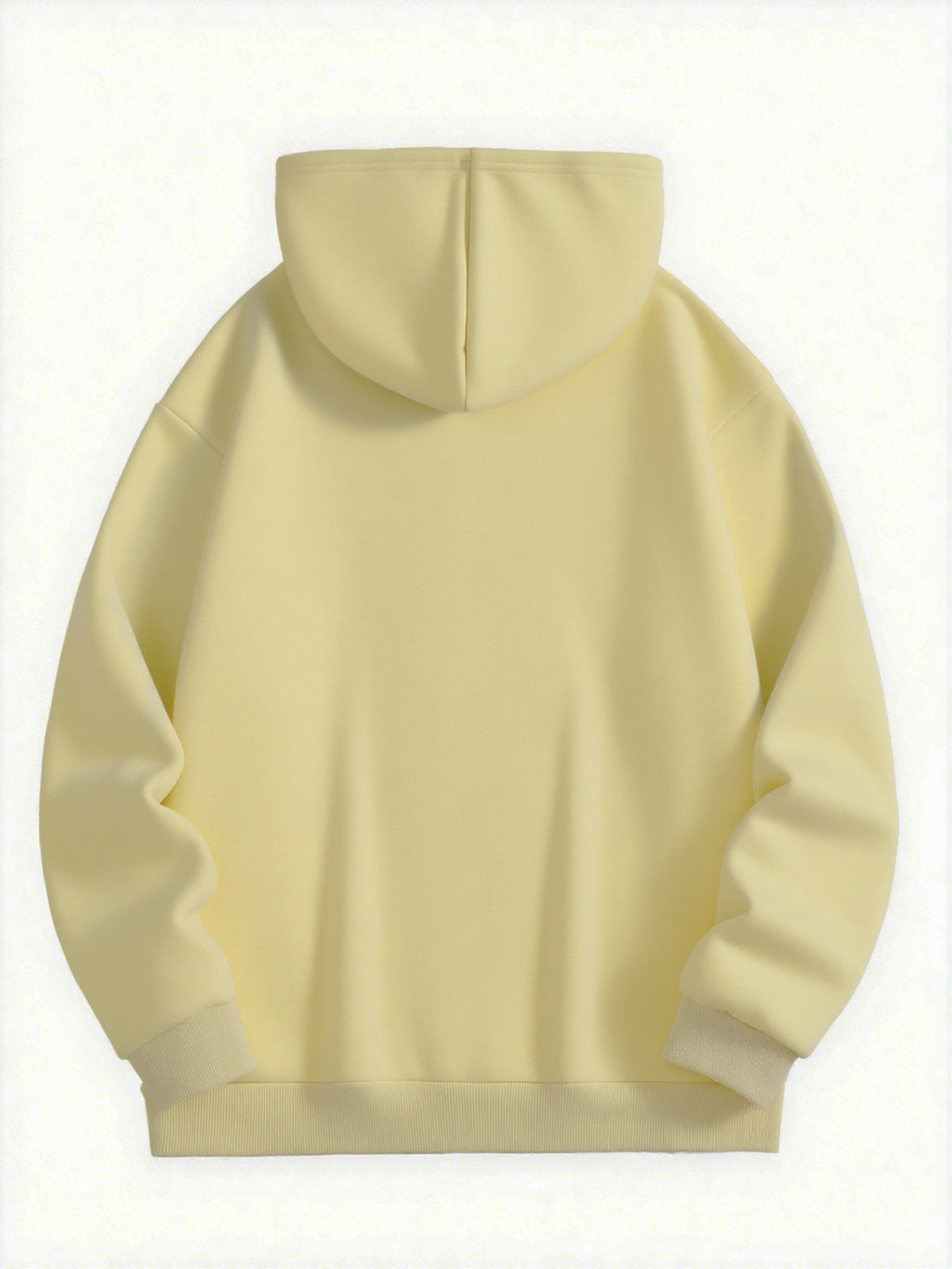 Men'S Hooded Fleece Sweatshirt, Leopard Print, Men'S Versatile Hooded Sweater, Casual And Comfortable Long-Sleeved Pullover, Autumn And Winter Hooded Sweatshirt, Easy SLOGAN, Casual, Outdoor Street Style, Fashionable - Apricot