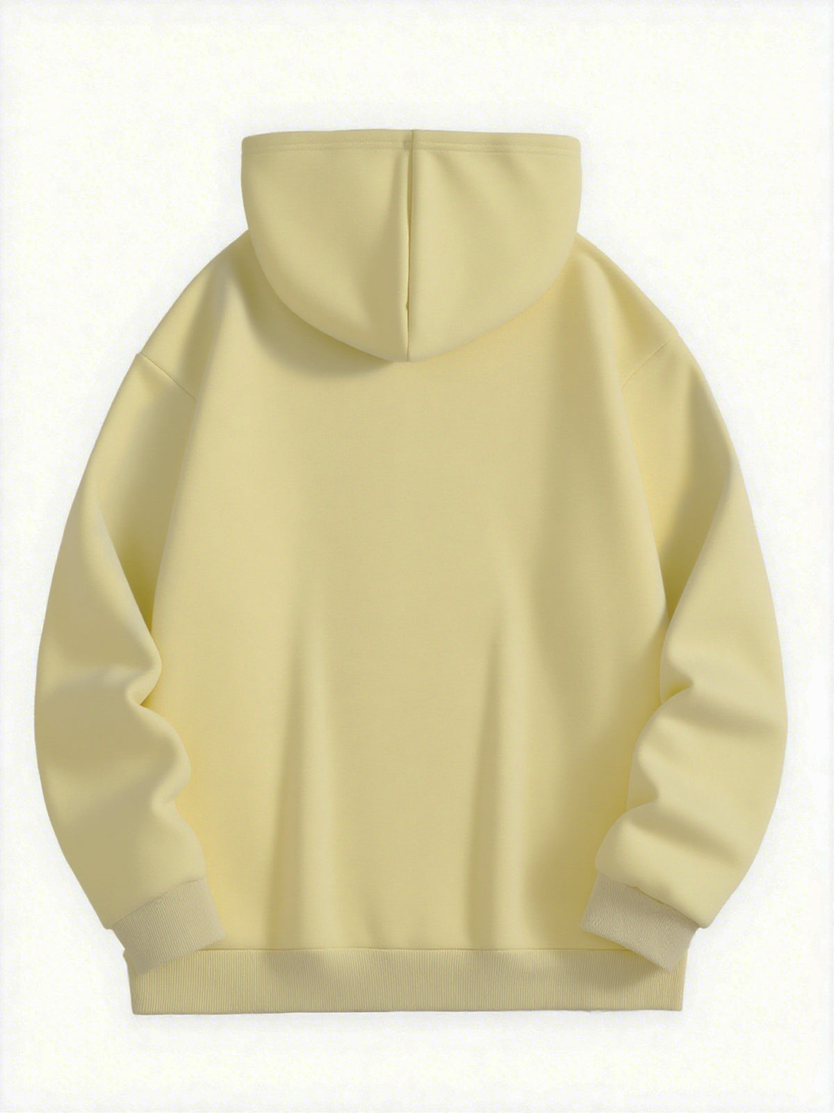 Men'S Hooded Fleece Sweatshirt, Leopard Print, Men'S Versatile Hooded Sweater, Casual And Comfortable Long-Sleeved Pullover, Autumn And Winter Hooded Sweatshirt, Easy SLOGAN, Casual, Outdoor Street Style, Fashionable - Apricot