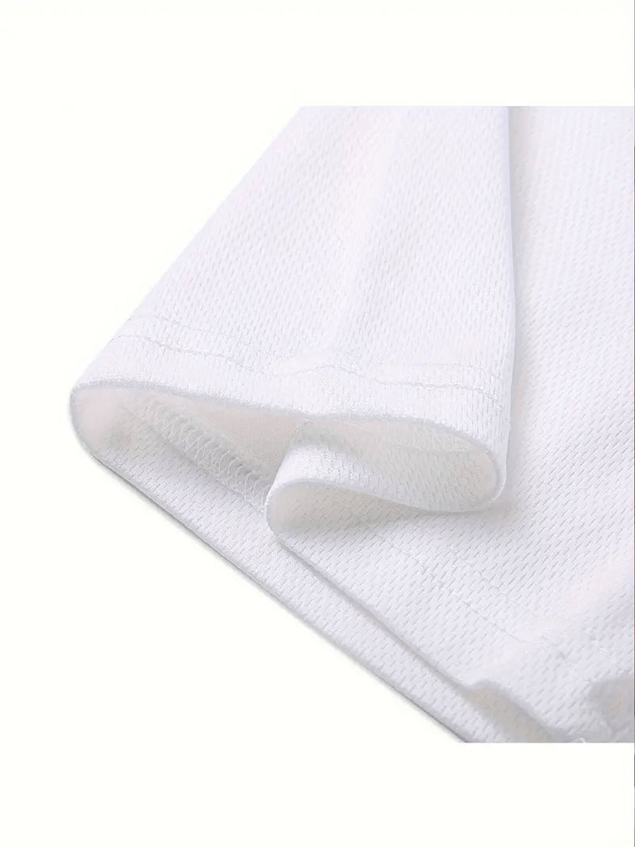 Men's Casual Daily Minimalist Style / Vintage NY Team Letter Small Logo Graphic Print Men's Daily Outing Streetwear Slimming Base Layer Short Sleeve - White