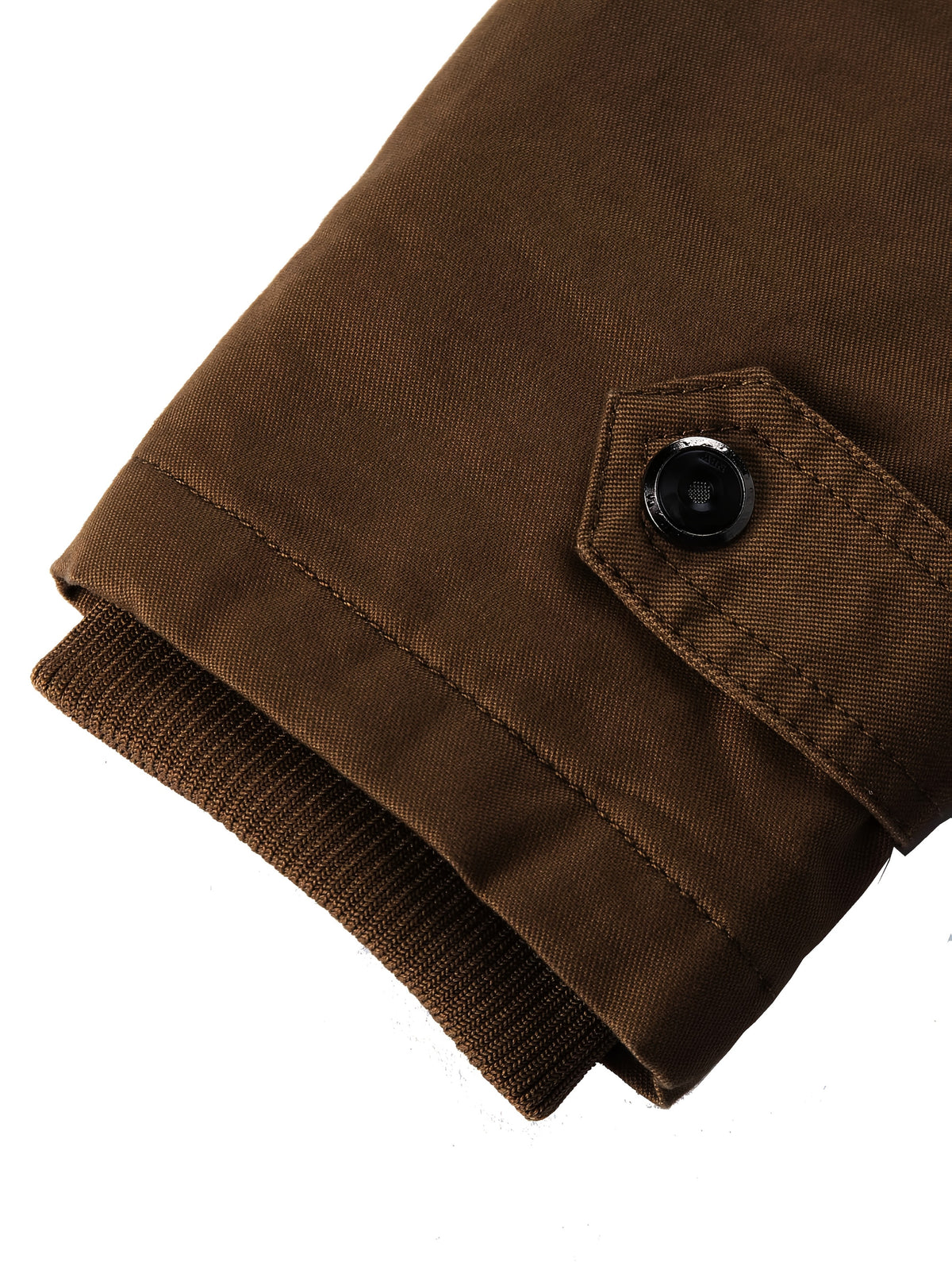Men'S Heavyweight Winter Jacket Thickened Casual Cargo Detachable Hood Bomber Jacket Stand Collar Zipper Multi-Pockets Warm Coat Thickened Jacket Peacoat - Coffee Color