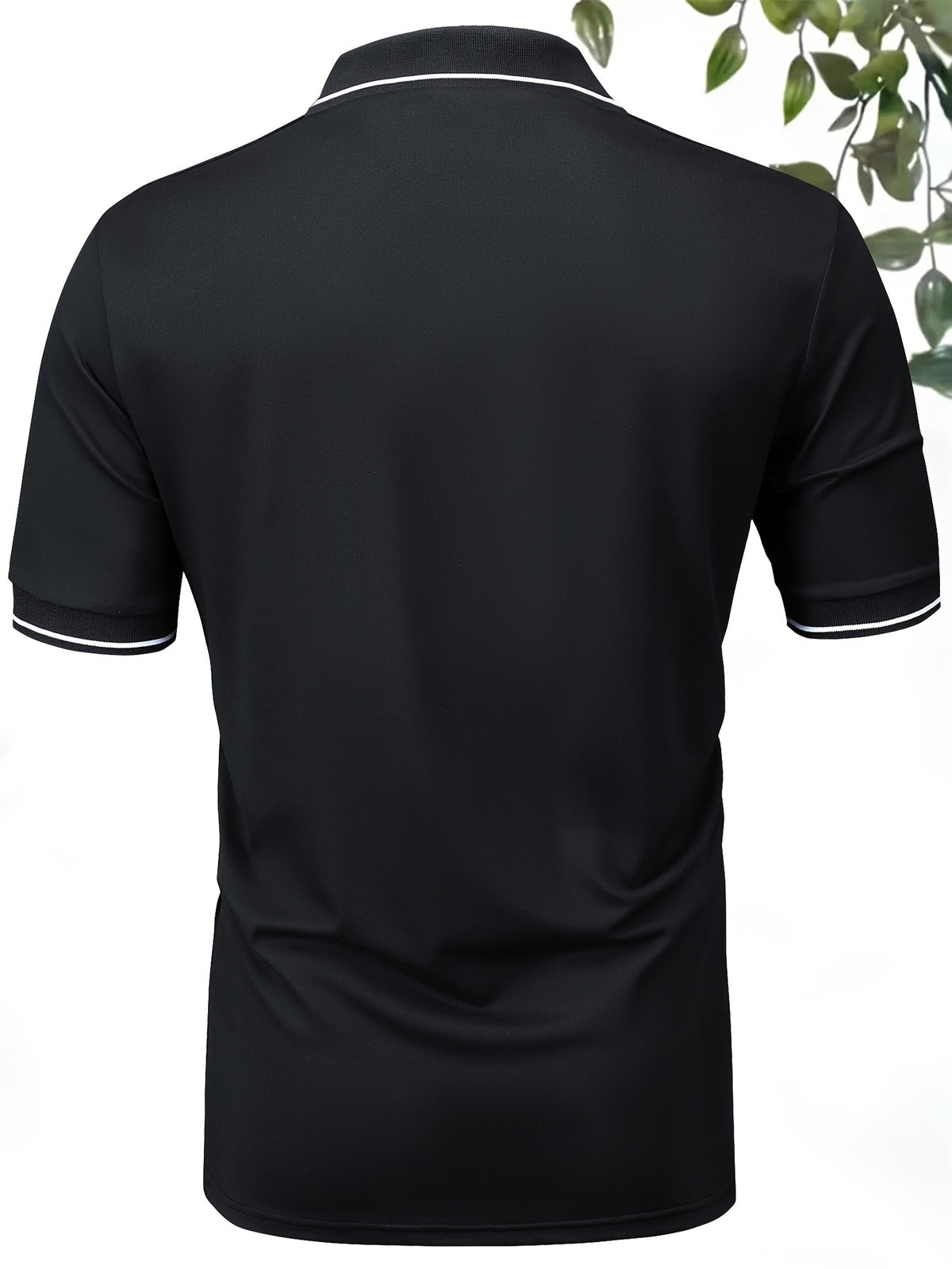 5pcs Summer Lapel Men's Shirts, Solid Color Plain Short Sleeve Shirts, Multi-Color Workwear, Casual Sportswear, Men's Executive Tops - Mixed colors