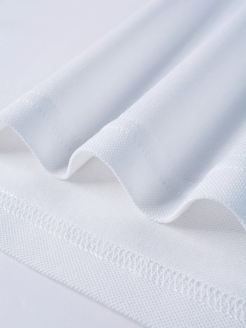 Josh Rose OBM Men's Fashion Versatile Business T-Shirt - White