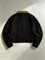 Men's New Autumn Loose Fit Drop Shoulder Long Sleeve Top for Daily Casual and Outdoor Sports Wear - Black