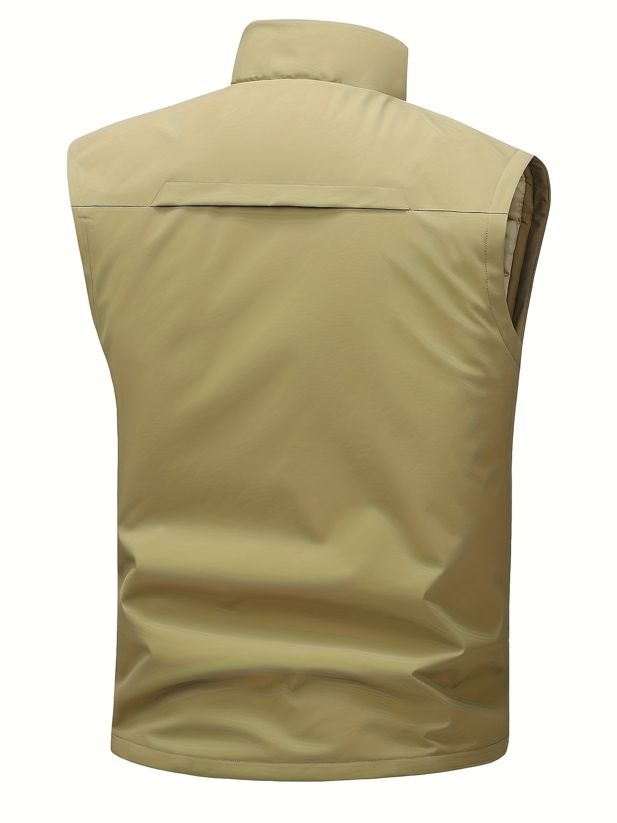 Directional Elegant New Autumn And Winter Fleece Vest, Warm And Cold-Resistant, Thick Coat That Can Be Worn on Both Sides, a Perfect Gift for Your Boyfriend During The Holidays - Khaki