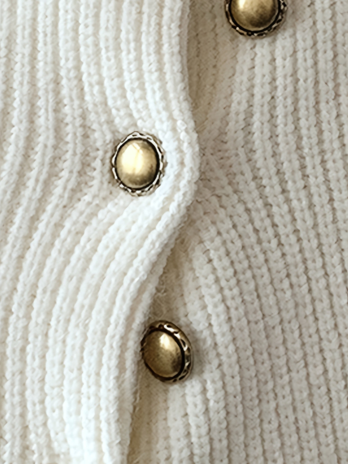 Men's Half-Turtleneck Sweater, Vintage Loose Drop-Shoulder Fit, Old Money Style Simple Casual Design, Autumn/Winter Warm Cable Knit Fabric, Skin-Friendly and Soft, Diagonal Placket with Button Row, Versatile Men's Knit Top, Men's Long-Sleeve Pullover - White