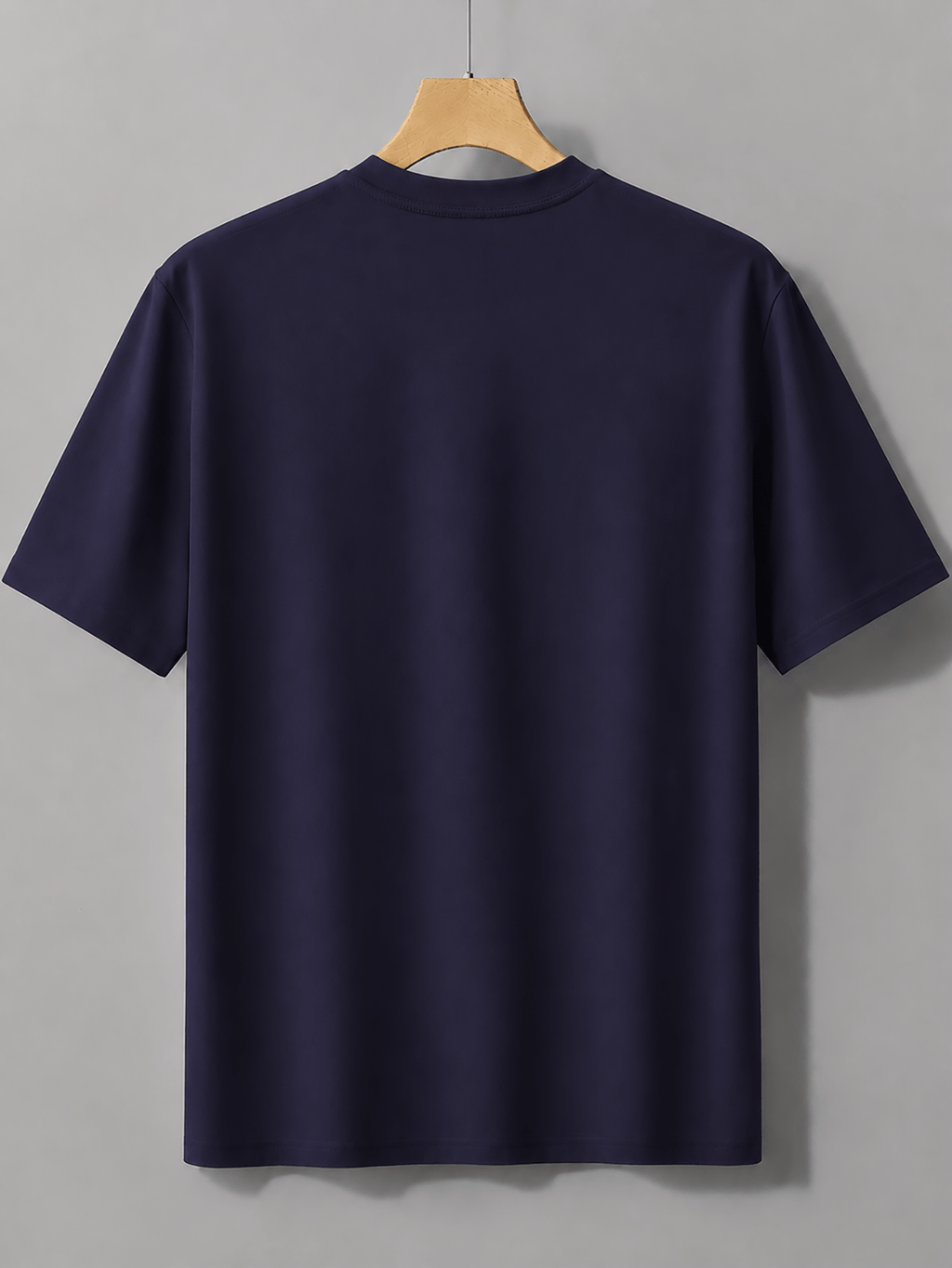 New High Quality Men's T Shirt 100% Cotton, Artistic Geometric Colorful Squares Print, Casual Daily Wear Streetwear Fashion, Short Sleeve Round Neck Top Machine Washable - Navy Color