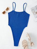 Mini Bodysuit for Women, Style - Blue