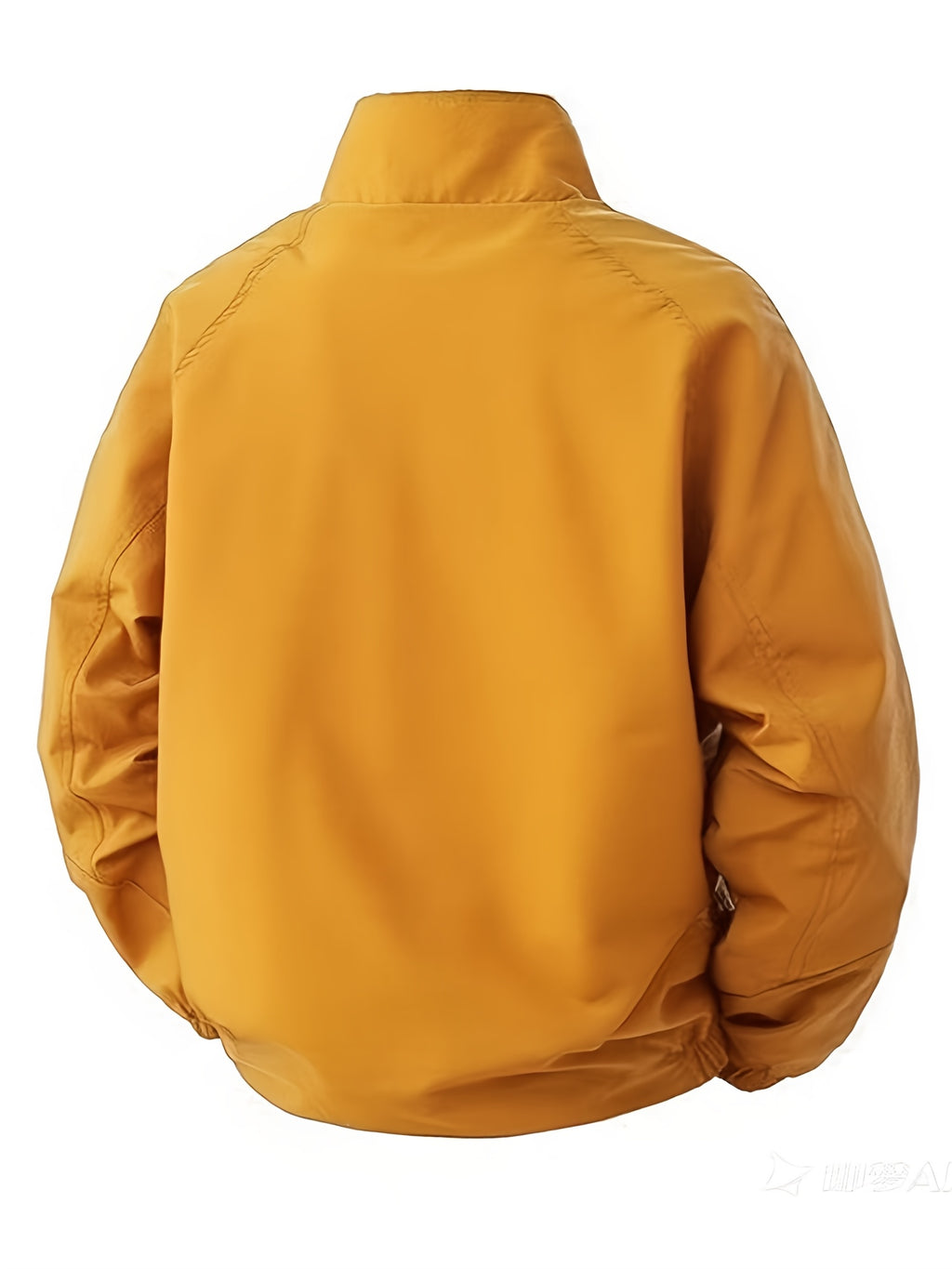 A Spring-Autumn Men'S Multi-Pocket Striped Sports Coat, a High-Quality School-Style Dress Shirt with a Campus Feel, a Comfortable Casual Windproof Jacket for Daily Use, a Stylish Bold Stripe Design for Street Fashion, And an Affordable Jacket - Golden