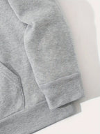 Dark and Edgy Style Hooded Sweatshirt, Featuring a Reimagined Clown Portrait Print with a Graffiti-like Texture That Exudes a Street Vibe. Packed with Streetwear Brand Attributes, It Unleashes a Free-spirited Aura and Is Unisex for Both Men and Women - Light Grey