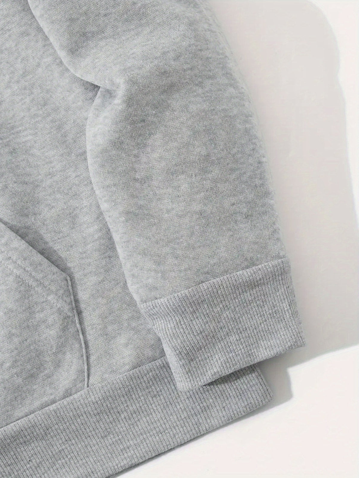 Dark and Edgy Style Hooded Sweatshirt, Featuring a Reimagined Clown Portrait Print with a Graffiti-like Texture That Exudes a Street Vibe. Packed with Streetwear Brand Attributes, It Unleashes a Free-spirited Aura and Is Unisex for Both Men and Women - Light Grey