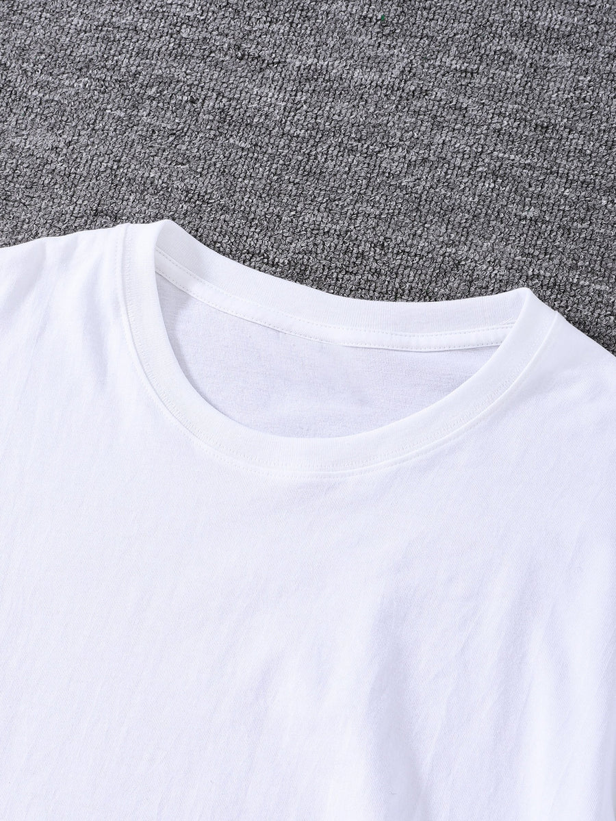 Warner Bros. Official Classic Character Music Singing Mouse Print T-Shirt, Men'S 100% Casual Comfortable Multi-Functional Loose Summer Short Sleeve T-Shirt, Suitable for Outdoor Wear - White