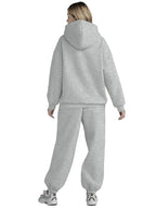 Women's Casual Sportswear Set - Grey