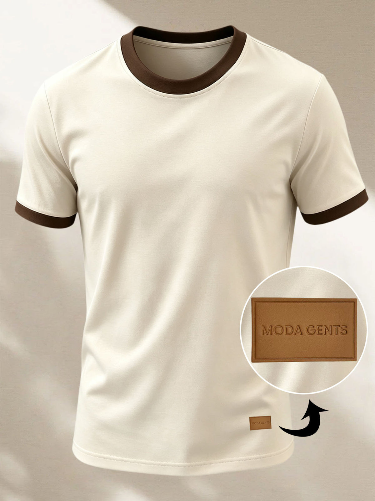 100%, Men'S Knitted Color-Block Round Neck Short-Sleeve T-Shirt, Summer Global All-Season Base Layer Factory Made Men'S Comfortable High-Fit Rate Casual Sports Contrast Patchwork Top - Xingpinka