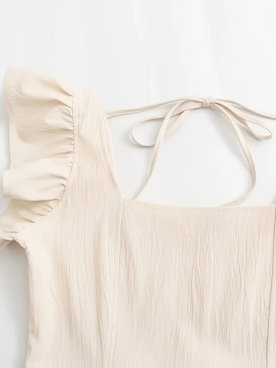 Casual Dress - Khaki
