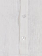 Casual Men's Pure-color Long-sleeved Shirt, a Classic and Versatile Button-up Cardigan, Skin-friendly, Breathable, and of Good Texture. Available in Multiple Colors, It Is the First Choice for Daily Commuting, Shopping, and Going Out. - White