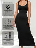 Ladies' Noble, Elegant, and Sexy Corset Shapewear Dress - Black